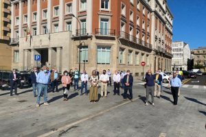 Concentración inmediaciones Diputación A Coruña