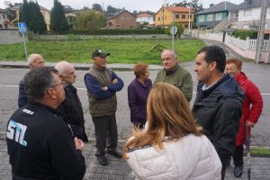Miguel Lorenzo visita As Rañas